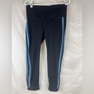 Lululemon Align Pant 7/8  Leggings Size 10 Black / Blue